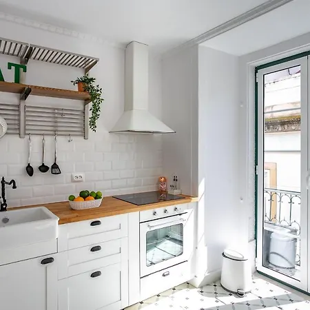 Апартаменты Alfama Chic Rua Dos Remedios Лиссабон
